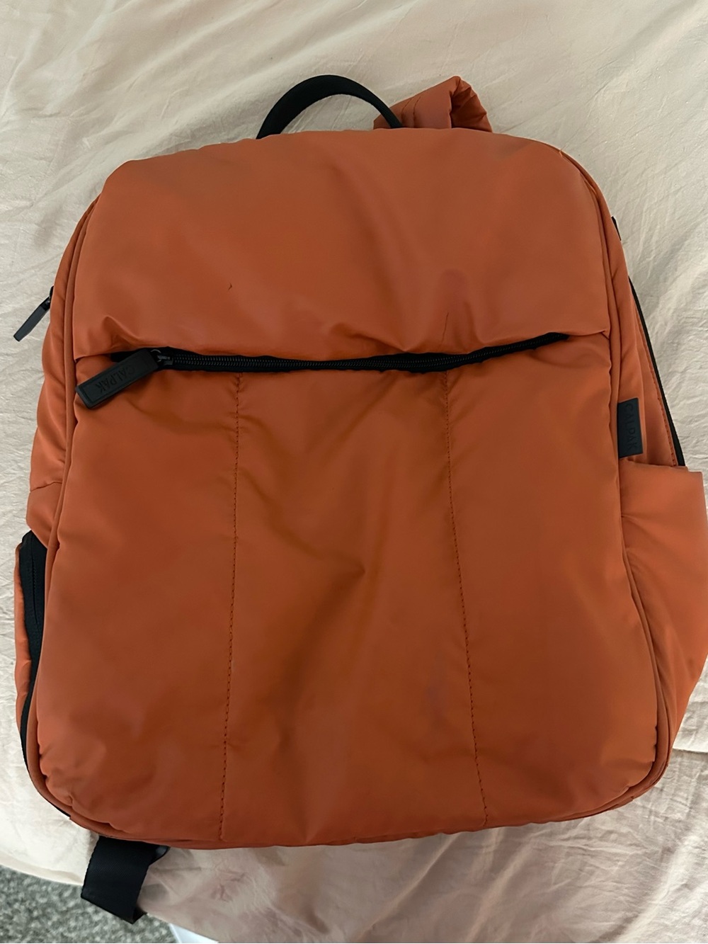 Orange Luka Calpak backpack